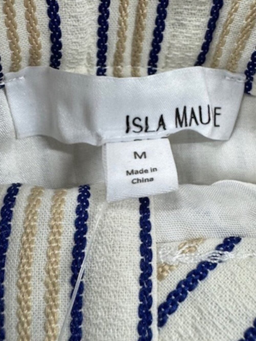 NWT Anthropologie Striped Mini Skirt by ISLA MAUDE - Picture 8 of 9
